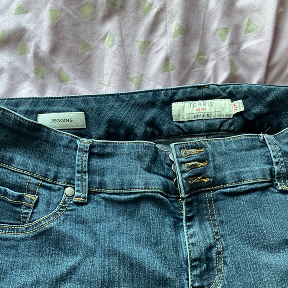 22R Blue Jeggings - Picture 3 of 4